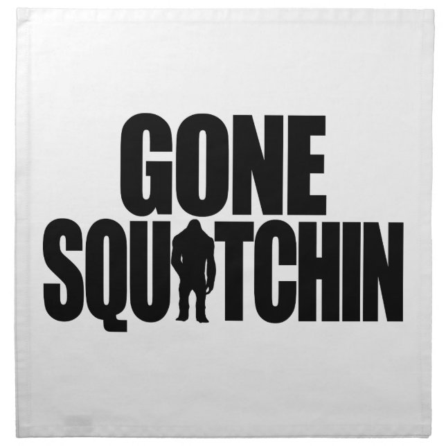Gone Squatchin American MoJo Napkin (Front)