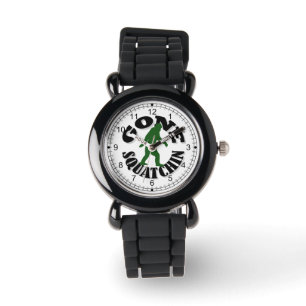 Gone Squatchin bigfoot logo Watch