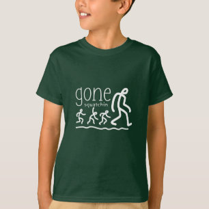 Gone Squatchin Cartoon T-Shirt