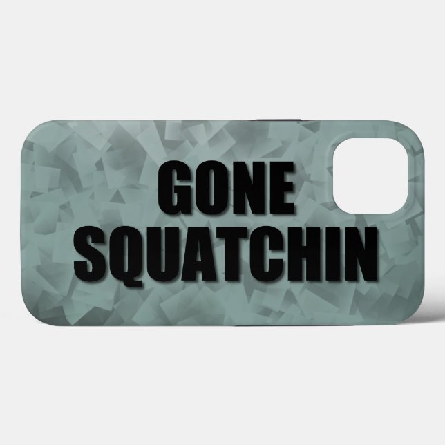 Gone Squatchin Case-Mate iPhone Case (Back (Horizontal))
