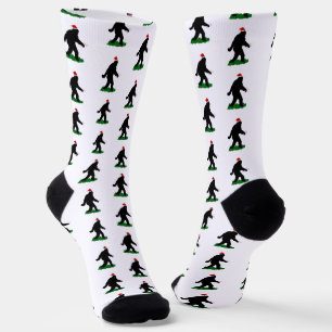 Gone Squatchin' Christmas Socks