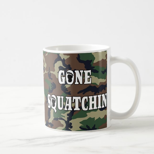 GONE SQUATCHIN COFFEE MUG (Right)