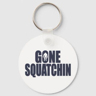 GONE SQUATCHIN *Deluxe* Bobo Gear Finding Bigfoot Keychain