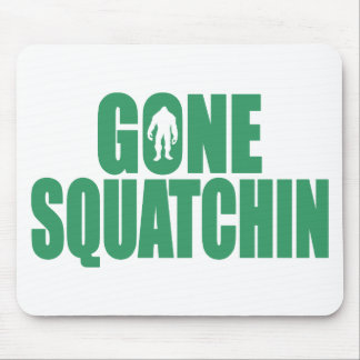 GONE SQUATCHIN *Deluxe* Bobo Gear Finding Bigfoot Mouse Pad