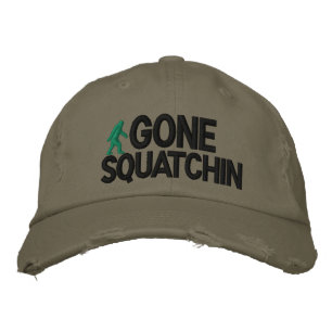 Gone Squatchin Deluxe version Embroidered Baseball Hat