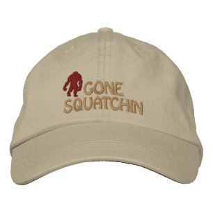 Gone Squatchin Embroidered Hat