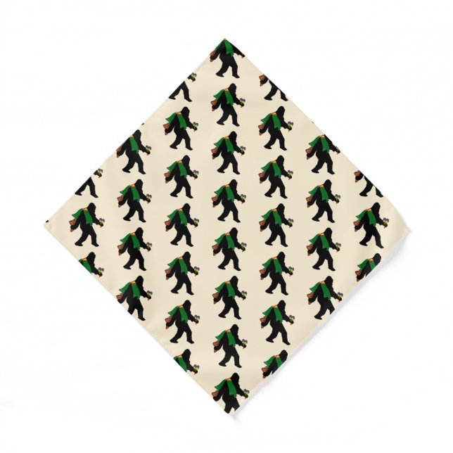 Gone Squatchin' Fiesta Serape Bandana (Front)