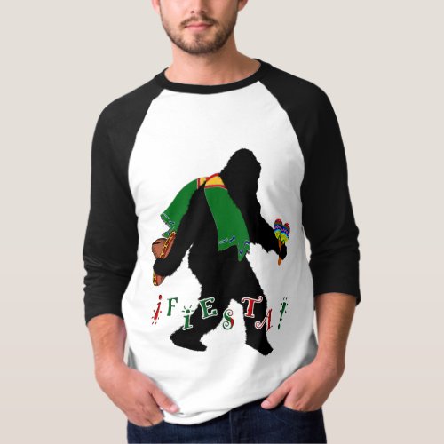 Gone Squatchin _ Fiesta Squatchin T_Shirt