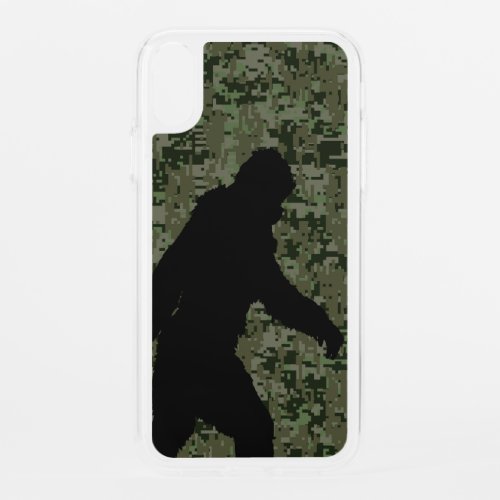 Gone Squatchin For on Olive Camouflage iPhone XR Case