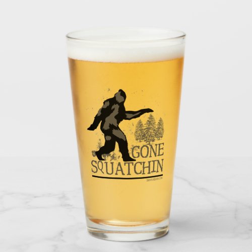 Gone Squatchin Glass