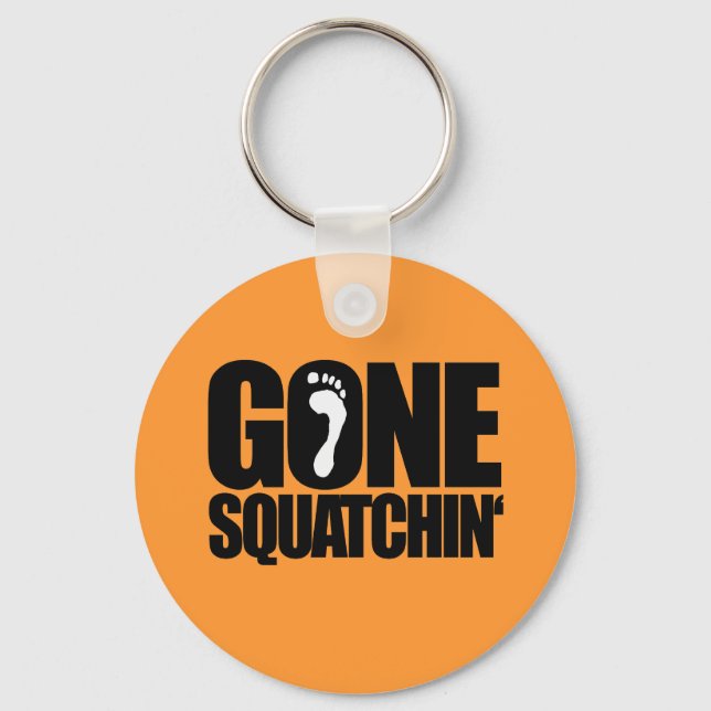 GONE SQUATCHIN' KEYCHAIN (Front)