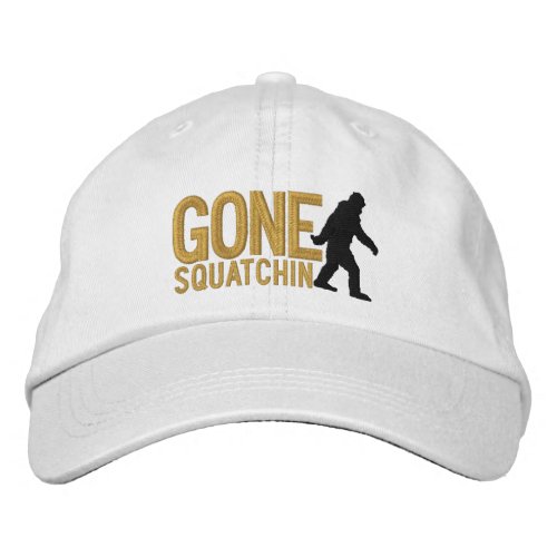 GONE SQUATCHIN LARGE embroidered cap