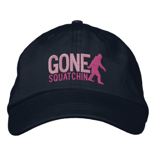 GONE SQUATCHIN LARGE embroidered cap