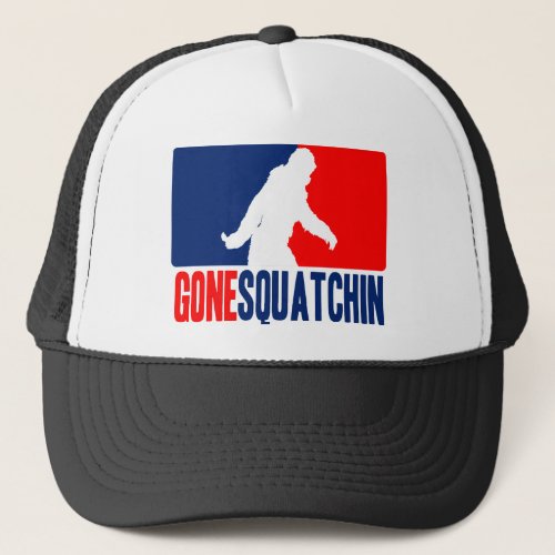 Gone Squatchin League Style Trucker Hat