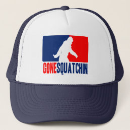 Gone Squatchin League Trucker Hat