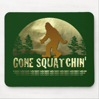 Gone Squatchin' Mouse Pad