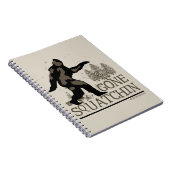 Gone Squatchin Notebook (Right Side)