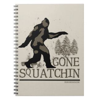 Gone Squatchin Notebook