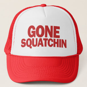 Gone Squatchin Red Hat