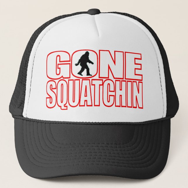 GONE SQUATCHIN Sasquatch Hat (Front)