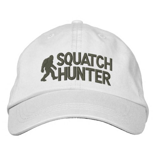 Gone Squatchin _ Squatch Hunter Embroidered Baseball Cap