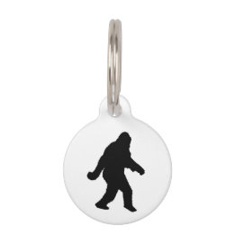Gone Squatchin - Squatch Silhouette Pet ID Tag