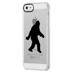 Gone Squatchin - Squatch Silhouette Clear iPhone SE/5/5s Case
