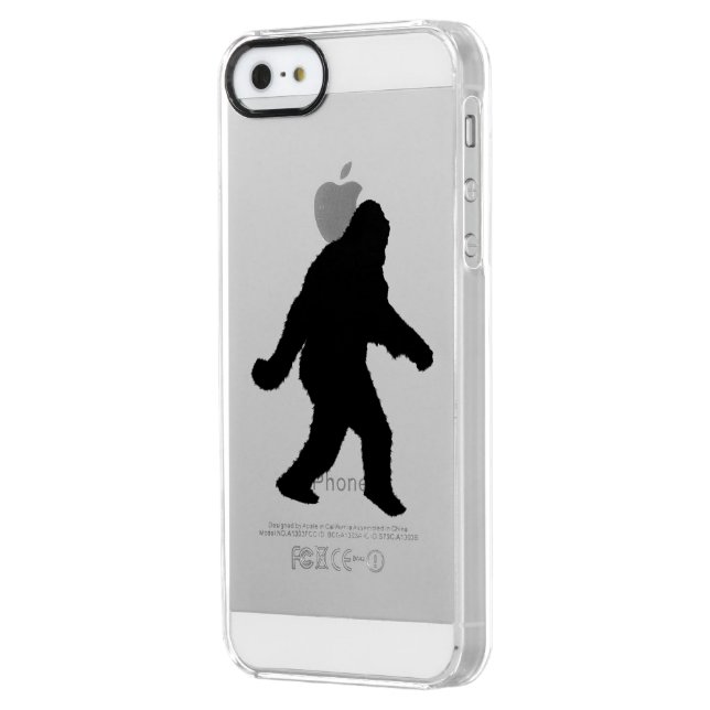 Gone Squatchin - Squatch Silhouette Uncommon iPhone Case (Back Left)