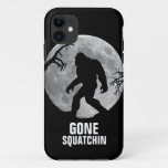 Gone Squatchin With Moon And Silhouette Iphone 11 Case at Zazzle