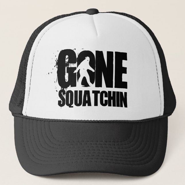 Gone Squatcin Trucker Hat (Front)