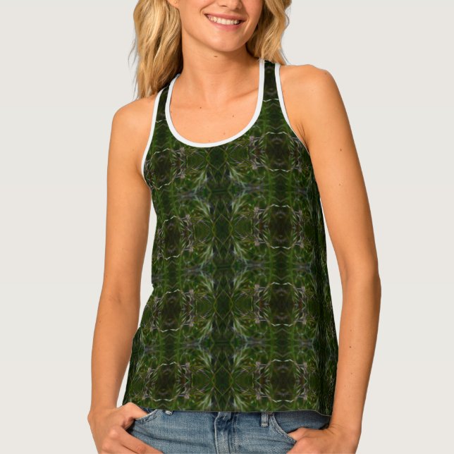 Gone To Seed  Tank Top (Front)