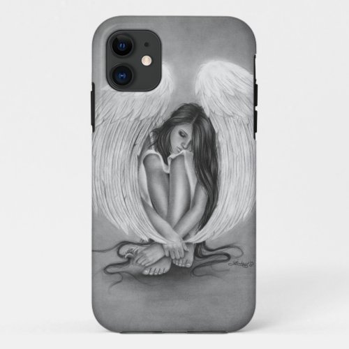 Gone too soon Angel iPhone Case