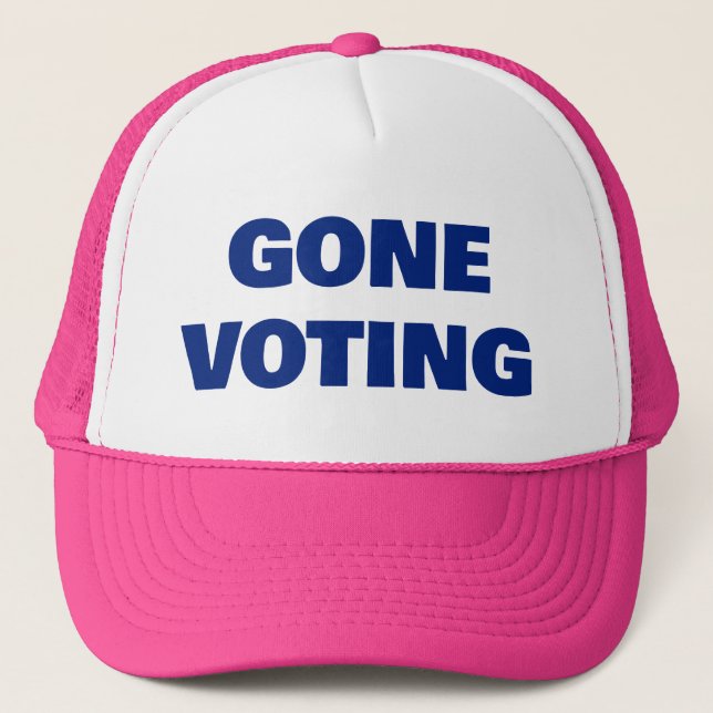 Gone Voting™ Trucker Hat (Front)