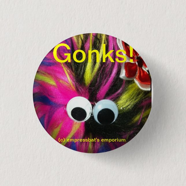 Gonk Badge Button (Front)