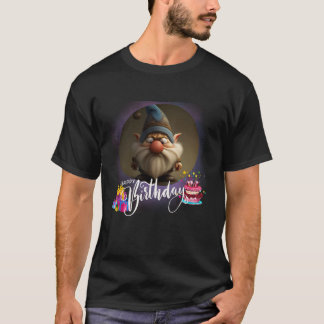 Gonk Gnome Happy Birthday Gnome s Gnome Funny Gnom T-Shirt