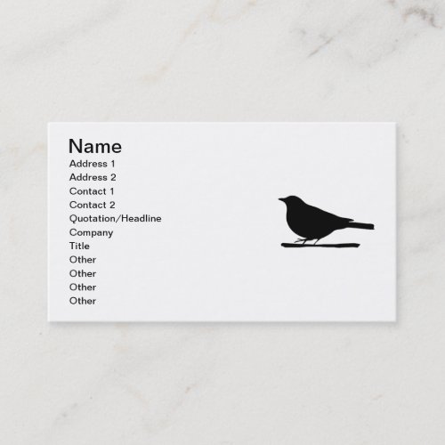 Gonna Be Alright Business Card