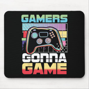Gonna Game Video Game Player Gaming Funny Mouse Pad
