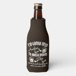 Gonna Need Another Beer Typography Personalized Bottle Cooler at Zazzle
