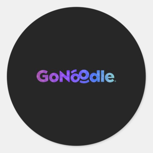 Gonoodle Classic Round Sticker