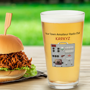 Gonset Communicator Transceiver Ham Radio  Glass