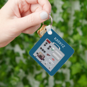 Gonset Communicator Transceiver Ham Radio Keychain