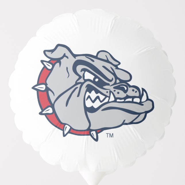 Gonzaga Bulldogs Mascot Logo Balloon (Front)