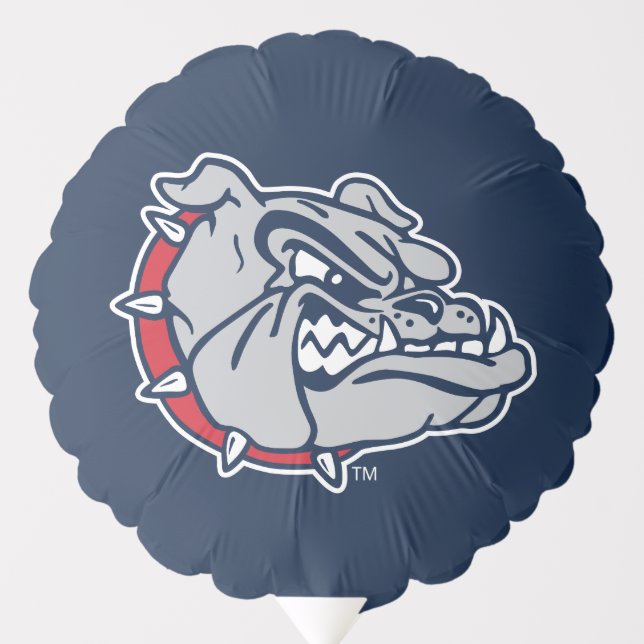 Gonzaga Bulldogs Mascot Logo Balloon (Front)