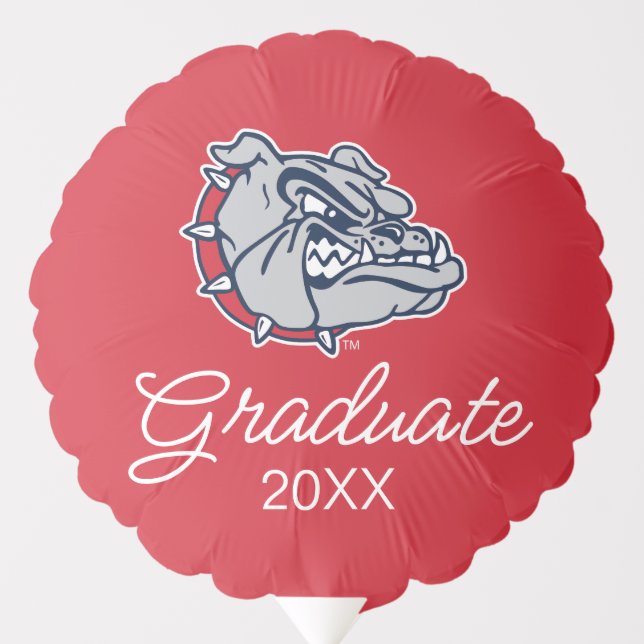 Gonzaga Bulldogs Mascot Logo Balloon (Front)