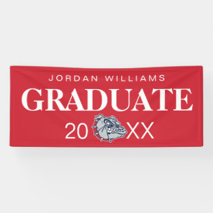 Gonzaga Bulldogs Mascot Logo Banner