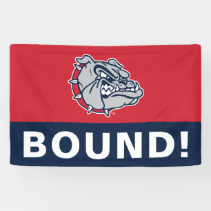 Gonzaga Bulldogs Mascot Logo Banner
