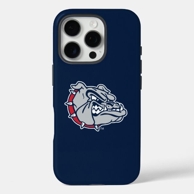 Gonzaga Bulldogs Mascot Logo Case-Mate iPhone Case (Back)