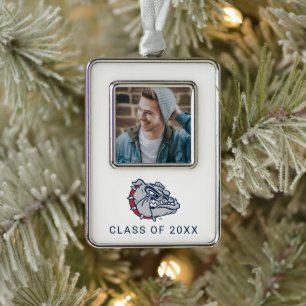 Gonzaga Bulldogs Mascot Logo Christmas Ornament