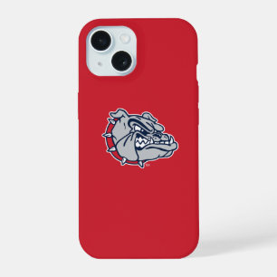 Gonzaga Bulldogs Mascot Logo iPhone 15 Case
