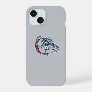 Gonzaga Bulldogs Mascot Logo iPhone 15 Case